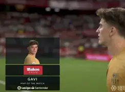 巴塞罗那西甲击败塞维利亚京多安远射破门